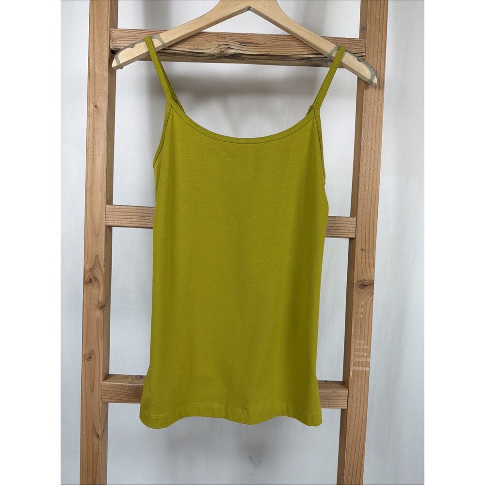 NWT Liv by Habitat Clothes Green / Gold Camisole Tank #1078 LARGE